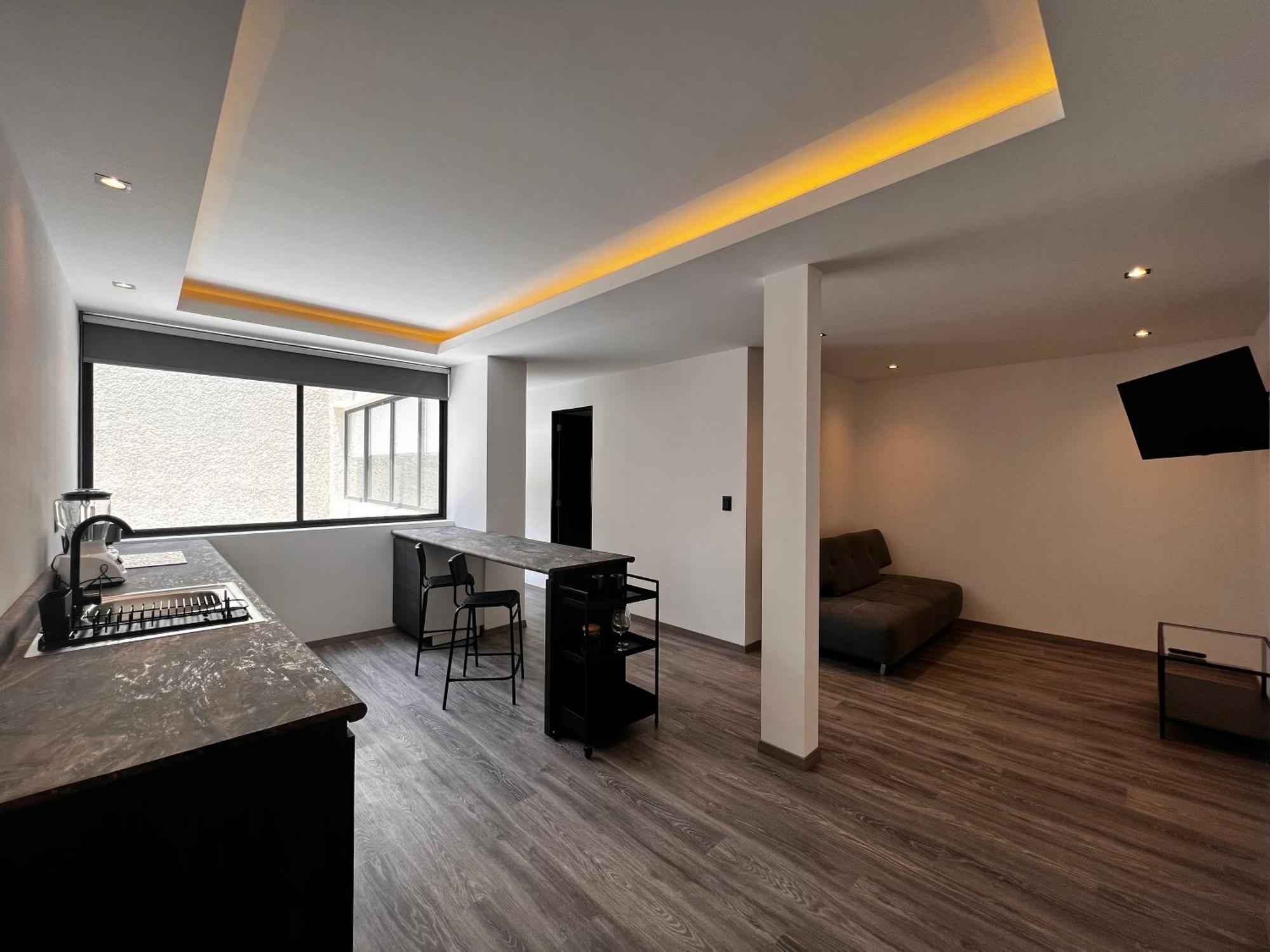 Sanrafa Home Office Suites Mexico City Luaran gambar